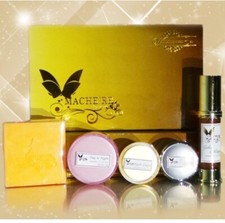 Mache're Gold Set Whitening Cream Total Perfect Bright Smooth Face Skin Care
