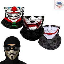 Face Mask Neck Gaiter Bandana Balaclava Head Wrap Head Cover Shield Winter Scarf