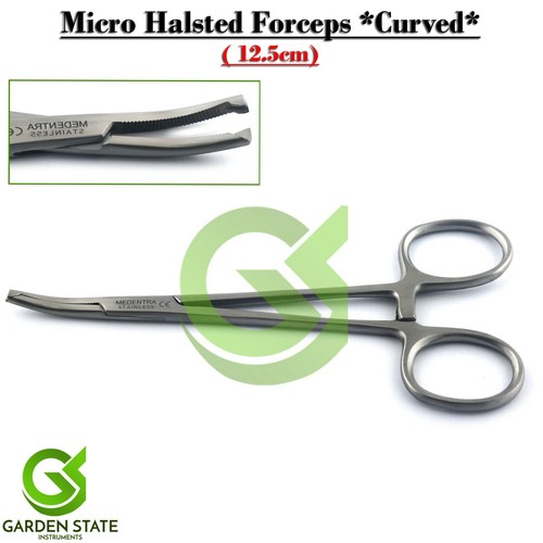 Surgical Hemostatic Artery Clamp Locking Forceps Kelly, Pean, Mosquito, Kocher - Picture 7 of 9