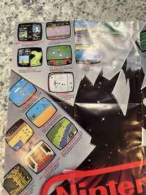 2 Nintendo NES Poster Insert Now You&rsquo;re Playing With Power Satellite Four Score