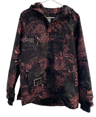 L1 PREMIUM OUTERWEAR PROWLER WOMEN'S SNOWBOARD JACKET XS Pink Black See Desc