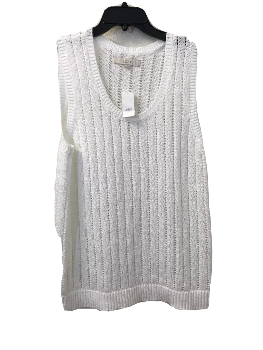 Loft clearance sleeveless sweater