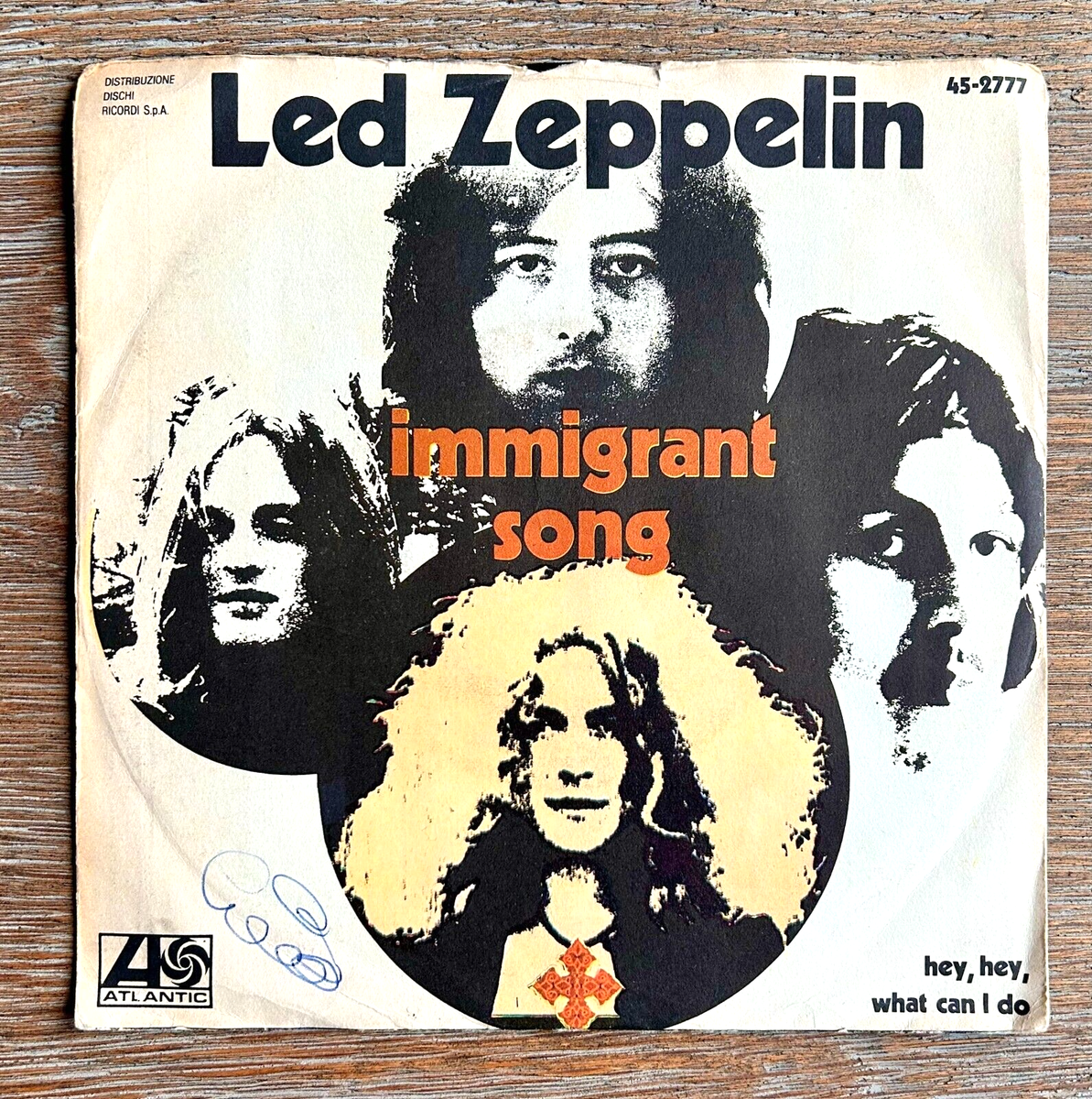 LED ZEPPELIN IMMIGRANT SONG HEY, HEY, WHAT CAN I DO 7