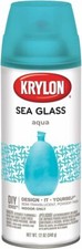 Krylon K09057007 Sea Glass Spray Paint, Aqua, 12 Ounce