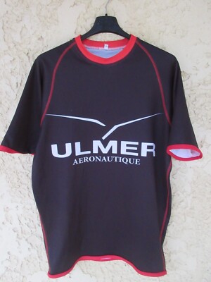 Maillot De Rugby GARNISON DE TOULOUSE - Noir, N°6, Taille XL - Collection Sport, Armée Française