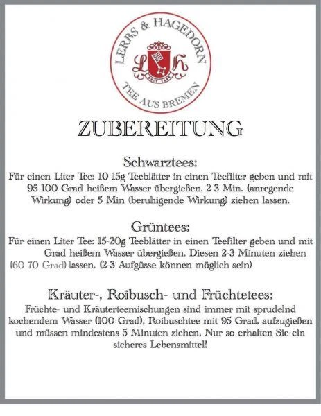 Bio Tee Assam TGFOP Rembeng 1kg - Bild 3 von 3