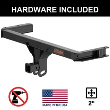 CURT 2011-2017 Audi Q5 All Class 3 Trailer Hitch, 2" Receiver