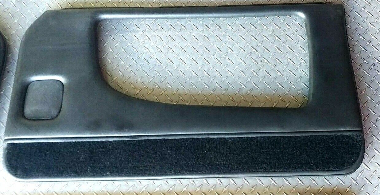 ROLLS ROYCE SILVER SPUR bentley Turbo R FRONT & REAR DOOR PANEL SET LWB BLACK