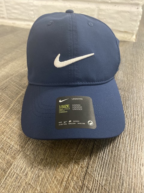 Nike Golf Cap Legacy91 Adult Unisex Dri-fit Navy 1size for sale online | eBay