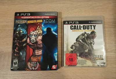 Playstation 3 Spiele, 4 Stück, guter Zustand