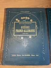 ROUSSET - HISTOIRE GENERALE DE LA GUERRE FRANCO-ALLEMANDE 1870-71-LIVRE ANCIEN-
