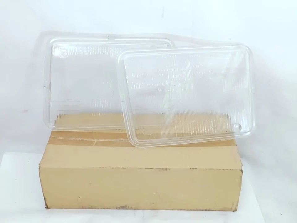 Juego de lentes de cristal para faros izquierda y derecha Renault R18 - NUEVO - recambio Foto 4 de 4