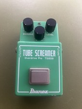 Ibanez TS808 Tube Screamer Overdrive Guitar Effects Pedal Classic Green Japan