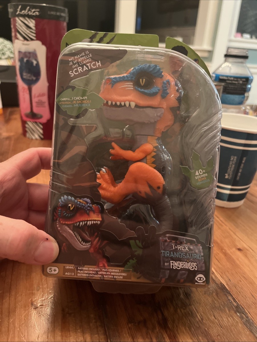 Scratch Fingerlings Dinosaur WowWee Fingerlings Untamed T-Rex