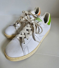 Disney x Adidas Stan Smith Miss Piggy & Kermit the Frog White Leather Sneakers