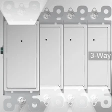 3 Way Light Switch with Night Light-Easy to Install-No Neutral Required,Illum...