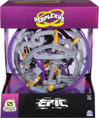 Spin Master Games - Perplexus Epic 3D Kugellabyrinth Mit 125 Hindernissen, Konze