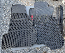 06-14 Vw Volkswagen Gti Set Of Blackred Monster Mats Liners Nice