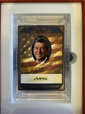 Ronald Reagan Authentic Handwritten Word Relic Card AWF-RR40 A Word From POTUS