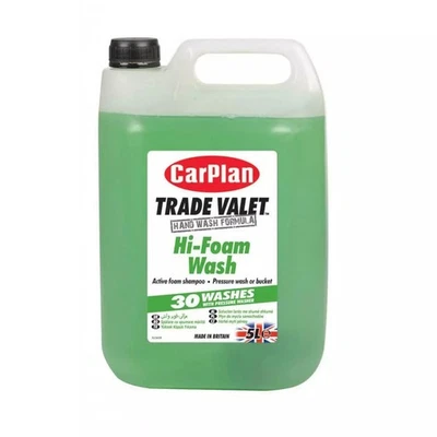 CarPlan Trade Hi Foam Wash Shampoo 5 Litre Active Foam 5L Car Clean Valet CFW005 - Image 1 of 4