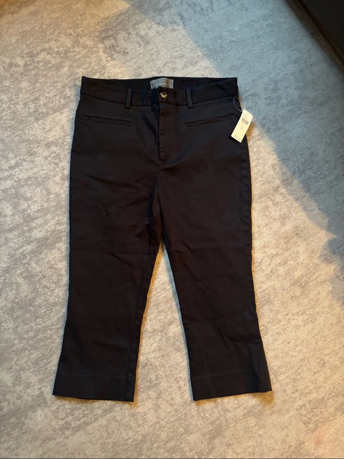 NWT By Anthropologie the Essential Capri Trousers 6 Cotton Rayon Lyocell Black
Opens in a new window
