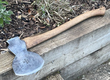 Vintage BRADES 4lb Axe Felling Axe Log Splitter Camping Garden Tool