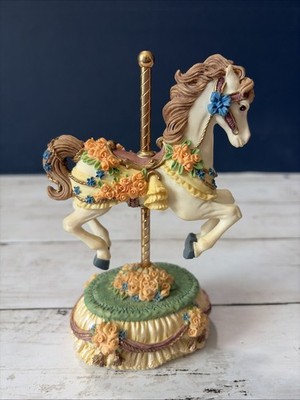 Melodies County Fair Collection Carousel Horse ''Over the Rainbow'' Heritage House