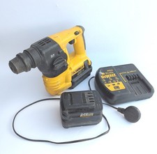 DeWalt DC223 24V Cordless SDS Rotary Hammer Drill Charger Plus 2x Batteries
