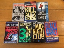 James Patterson Lot Of 7 Paperbacks Crime, Thriller, Mystery jp3