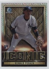 2023 Bowman Chrome Iconic Mega Box Mojo Refractor Oswald Peraza #BI-24 10c7