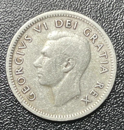 1951 Canada 10 Cents – .800 Fine Silver –