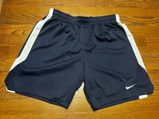 Nike Shorts Navy Blue/White, Youth Large, Dri-fit