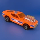 Mustang Piston Popper Sunkist 1973 Matchbox Lesney Rolamatics England Orange Car