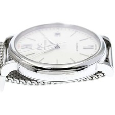 IWC SCHAFFHAUSEN PORTOFINO IW356505 40mm SS Silver Dial Automatic Date #C462 6