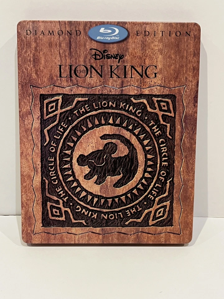 THE LION KING 3D/2D Diamond Ed. Bluray steelbook rare Taiwan region free - MINT  - Image 3 of 4