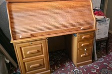 Oak Roll Top Desk From 2000