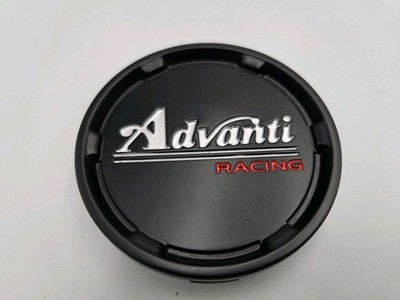 ADVANTI RACING Wheels BLACK GLOSSY Center Cap C-G43A USED 