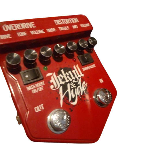 Pédale d'effets guitare distorsion Jekyll & Hyde Overdrive avec boîte