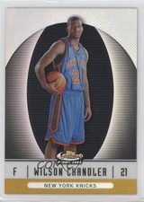 2006 Topps Finest 2007-08 Rookie Gold Refractor 23/50 Wilson Chandler #123 0r5a