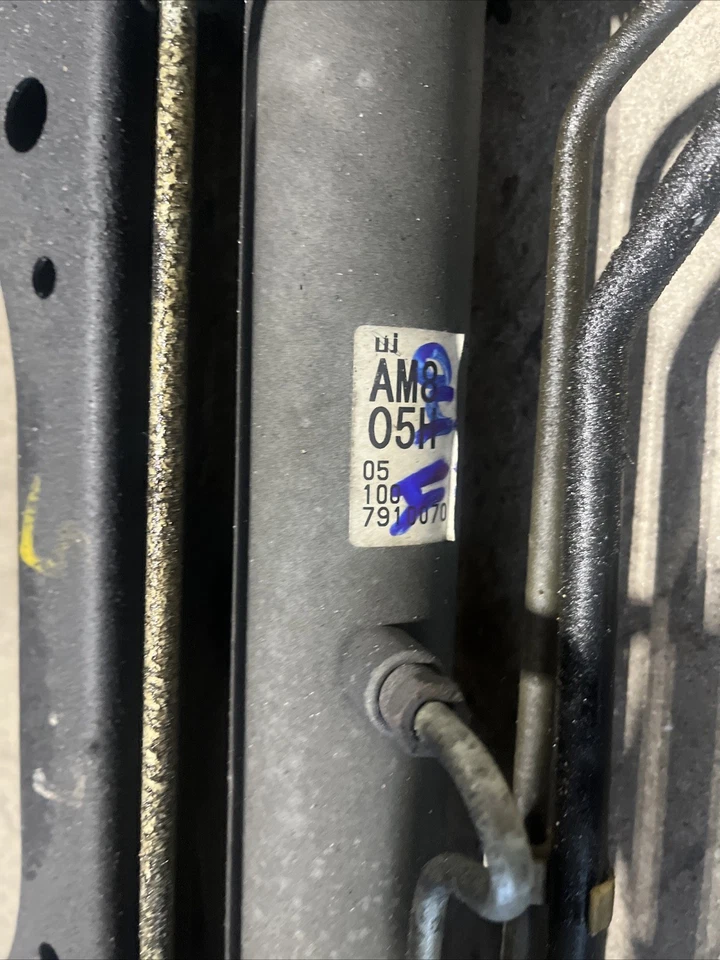 2003 04 英菲尼迪电机发动机液压动力转向架和小齿轮组件 — 第 3/3 张图片