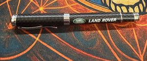 Beautiful Black Twist Rollerball Pen Land Rover