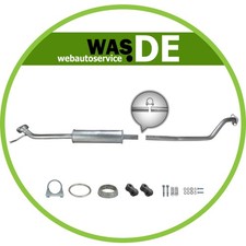 Mittelschalldämpfer für Opel Agila B 1.2i & Suzuki Splash 1.2i Auspuff ab. 2008