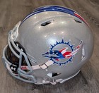 Quinn Ewers Riddell Speed Full Size AUTHENTIC Helmet Signed Miami Dolphins USA — photo 2