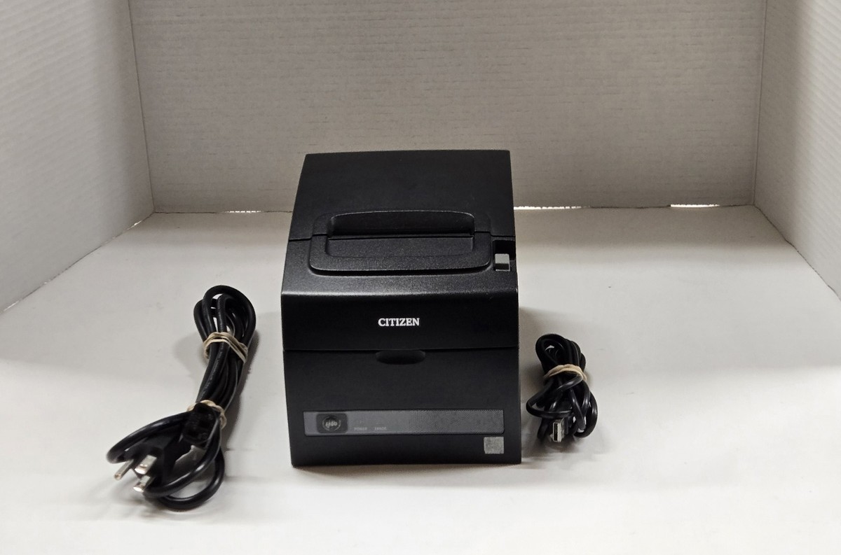 Citizen Tz30-m01 Black Thermal Receipt POS USB Printer 1e for sale