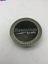 Bremmer Kraft Wheels Chrome Silver Custom Wheel Center Cap Caps Br4-1-cap