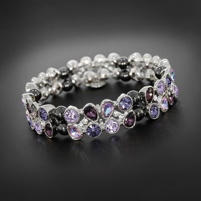 Equilibrium Indigo Mood Hematite Bracelet
