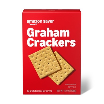 Amazon Saver, Graham Crackers, 14.4 Oz Ounce (Pack of 1) 