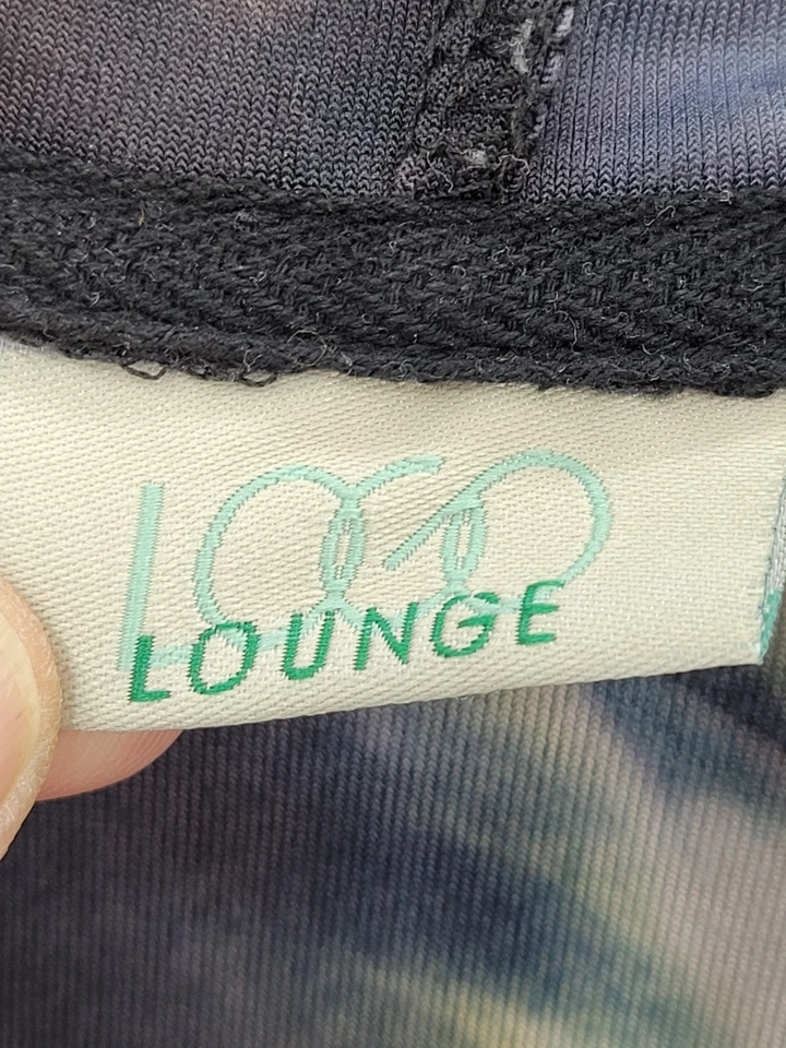 Sudadera con Capucha Lori Goldstein Logo Salón Para Mujer Pequeña Tie Dye Cremallera Artística Foto 3 de 4