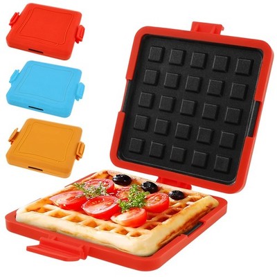 Mikrowelle Waffeleisen Toaster Maschine Schnell Kochen Backen Mini Waffeleisen Werkzeug