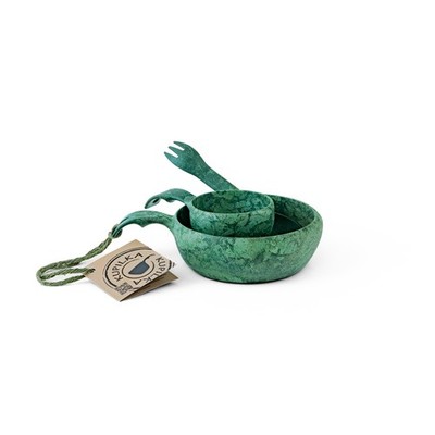 Kupilka Junior Set (Becher, Schüssel, Spork) conifer green